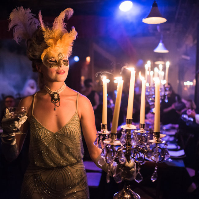 Immersive audio mastering Sleep No More NYC sound design